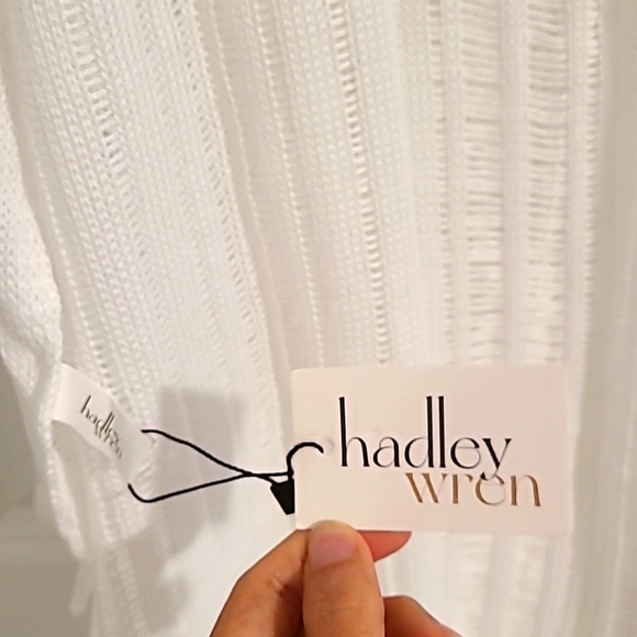 Knitted swimsuit cover-ups, free size, white - Picture 5 of 6